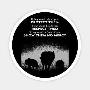 Protect Them - Wolves Magnet